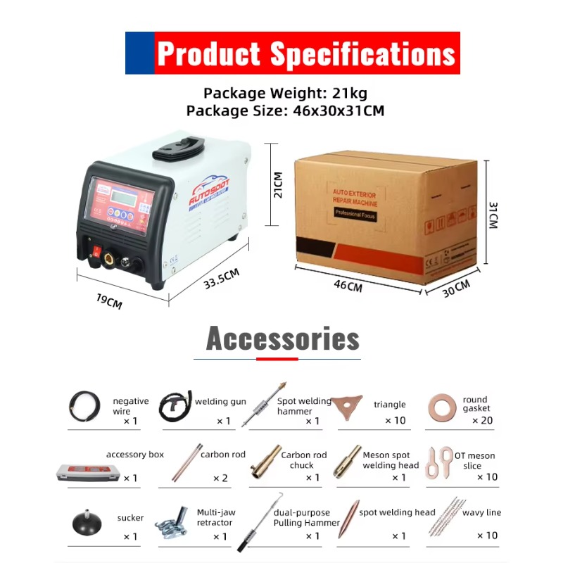 98ES Steel Dent Puller Machine - огляд і ціна Dent Repair Puller