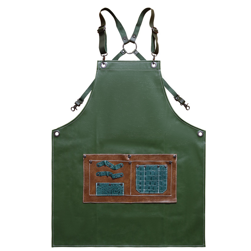 pu leather apron custom logo w - огляд і ціна Auto Repair Shop Logo